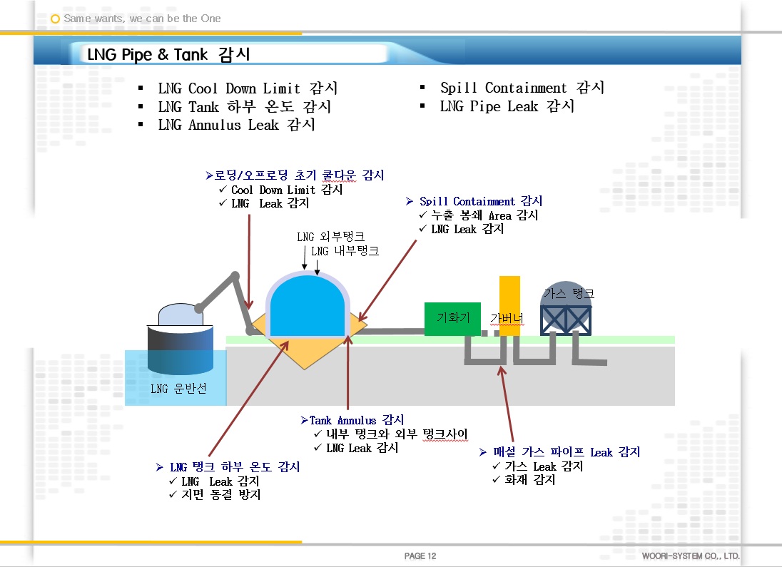 LNG Tank and Pipeline Leak Monitoring
